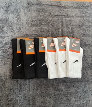 6x Calzini Nike Taglia 36-40