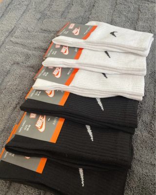6x Calzini Nike Taglia 36-40