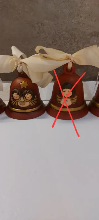 Set 4 campanelle Thun No scatola