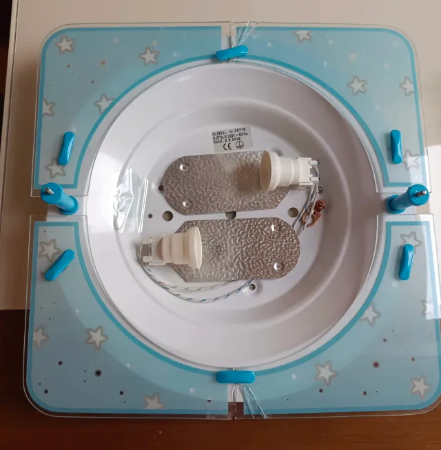 Plafón infantil Mickey Mouse avión