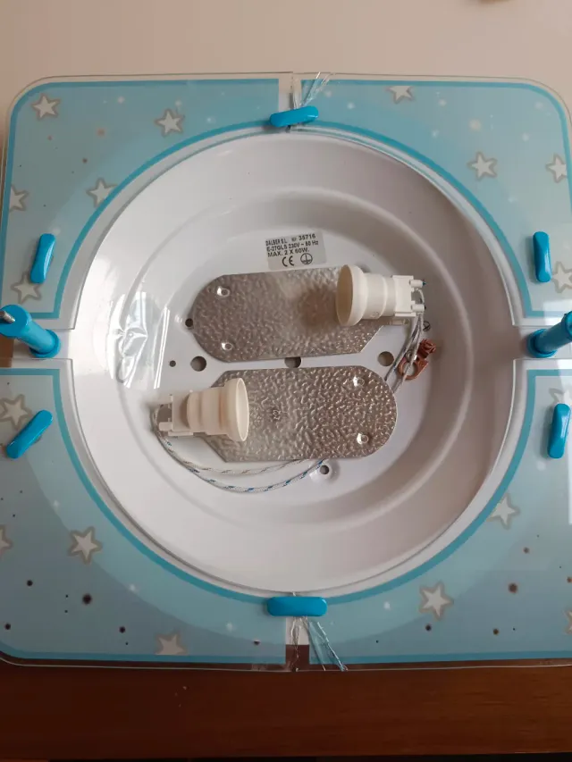 Plafón infantil Mickey Mouse avión