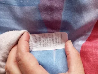 Vestido de punto beige mujer talla única