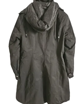 Cappotto Popoli Nero Taglia Unica Nuovo