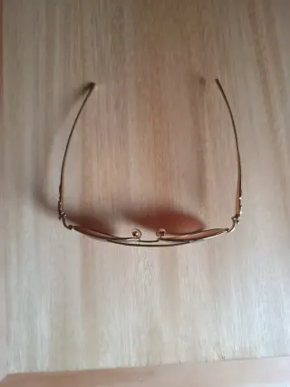 Gafas Cartier Doradas