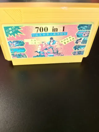 Cartucho de videojuegos 700 en 1