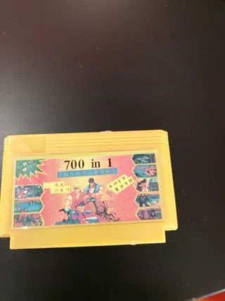 Cartucho de videojuegos 700 en 1