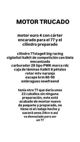 Derbi Senda Xtreme 2018 con ITV2028