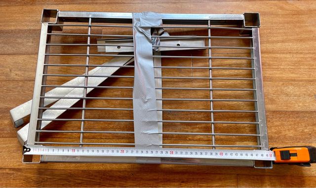 Estantería de acero inoxidable