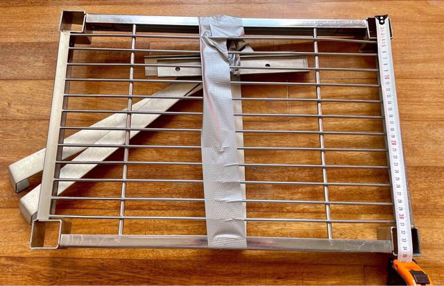 Estantería de acero inoxidable