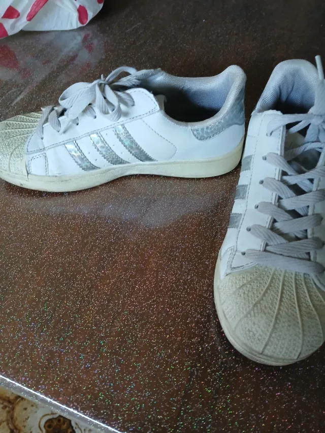 Adidas Superstar Bianche e Argento