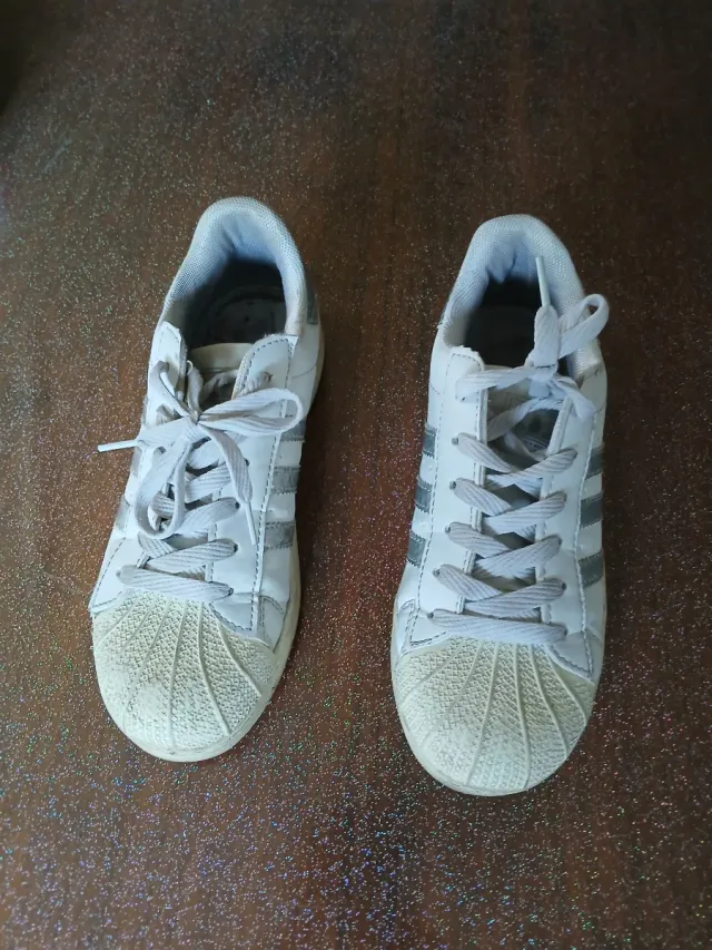 Adidas Superstar Bianche e Argento