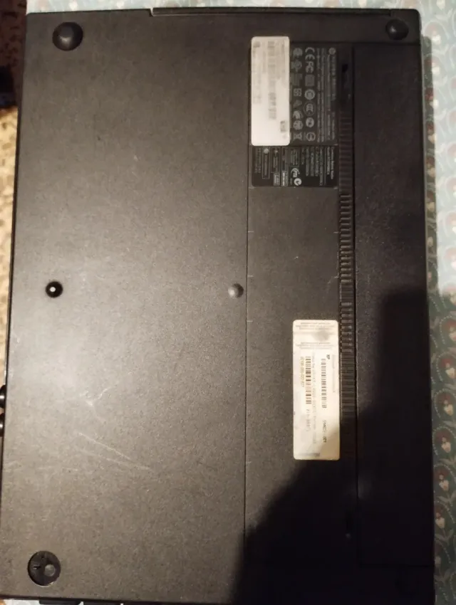 Portátil HP Negro para piezas o colección