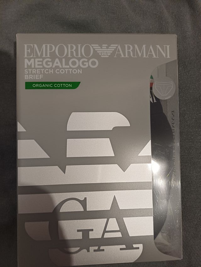 Slip Emporio Armani Negro Talla S