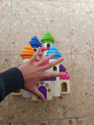 Castillo mágico de juguete