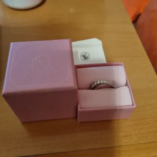 Anillo Swarovski Plata y Circonitas