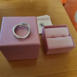 Anillo Swarovski Plata y Circonitas