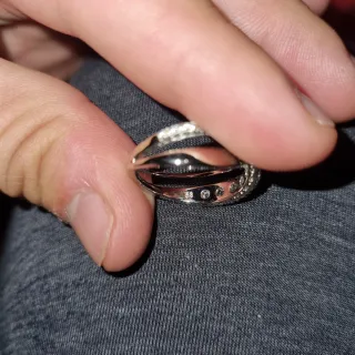 Anillo Swarovski Plata y Circonitas