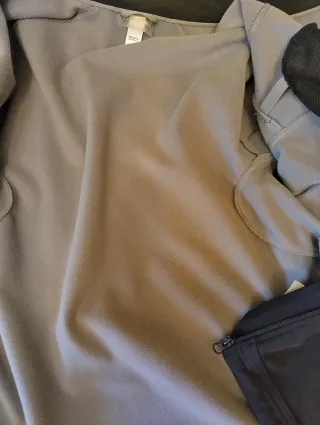 Cazadora cortavientos Tribord Negra