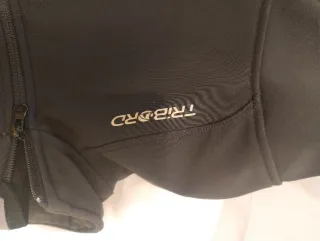 Cazadora cortavientos Tribord Negra