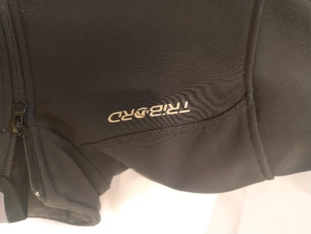 Cazadora cortavientos Tribord Negra