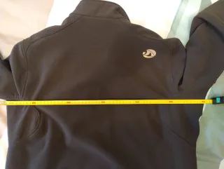 Cazadora cortavientos Tribord Negra