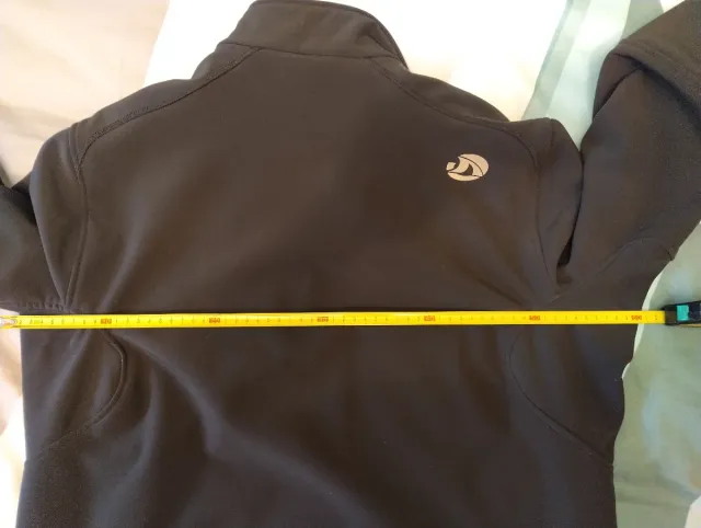 Cazadora cortavientos Tribord Negra