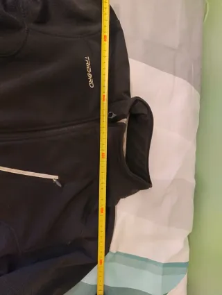 Cazadora cortavientos Tribord Negra