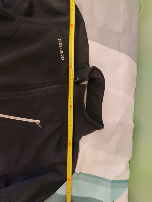 Cazadora cortavientos Tribord Negra