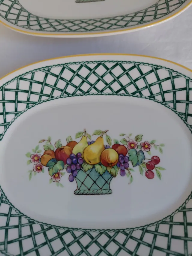 2 bandejas ovaladas Villeroy& Boch