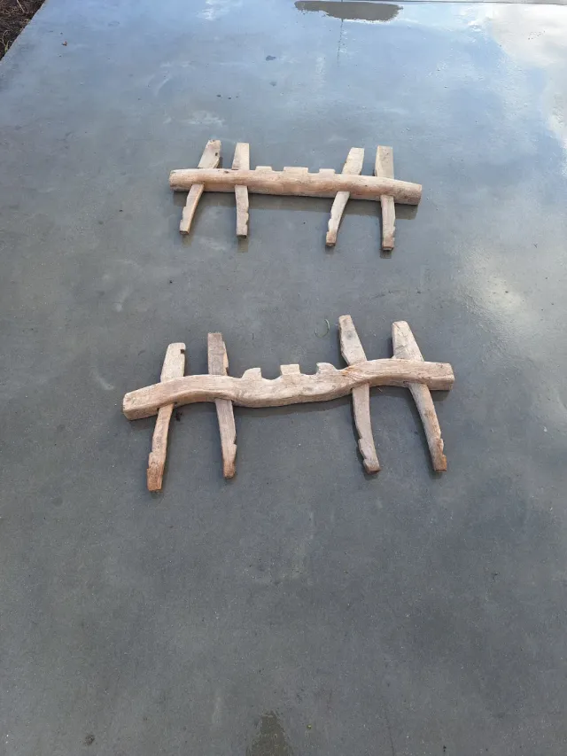 Yugos de vaca de madera