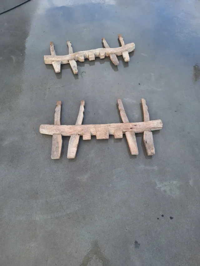 Yugos de vaca de madera