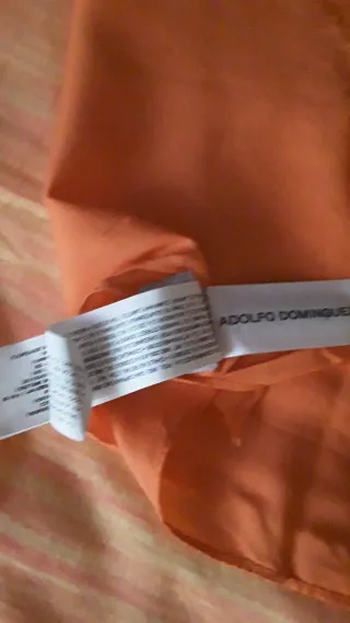 Fular Adolfo Dominguez Naranja