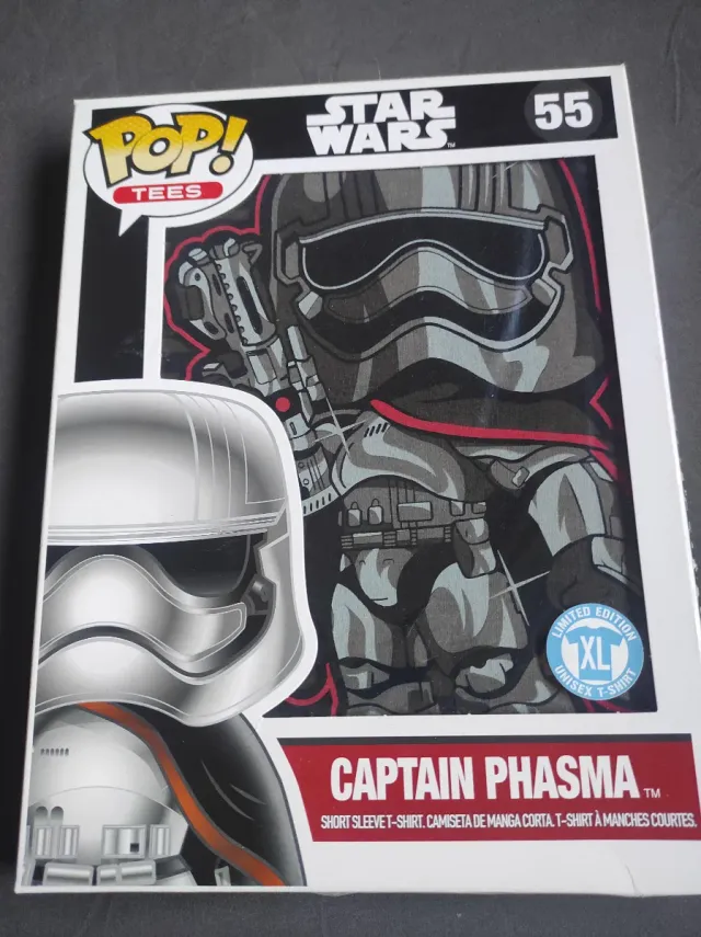 Camiseta Funko Pop! Star Wars Captain Phasma XL