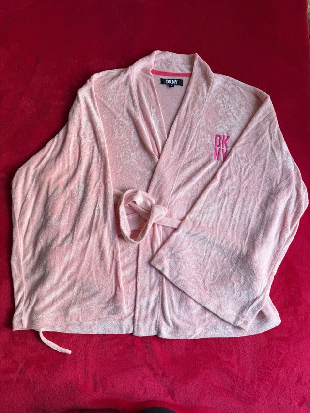 DKNY Blusa Rosa Talla Única