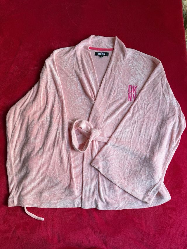 DKNY Blusa Rosa Talla Única