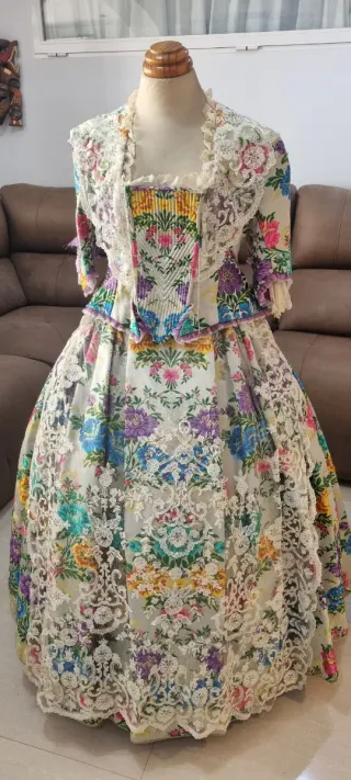 Traje de Fallera Multicolor