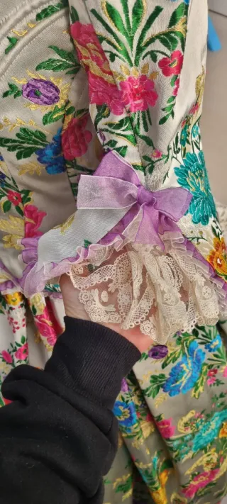 Traje de Fallera Multicolor