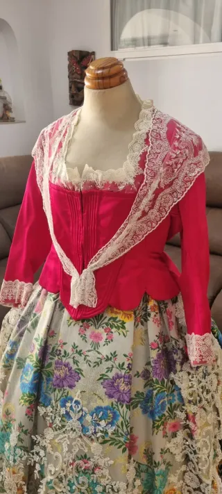 Traje de Fallera Multicolor