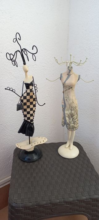 Soporte Joyas/Llaves Figura Mujer