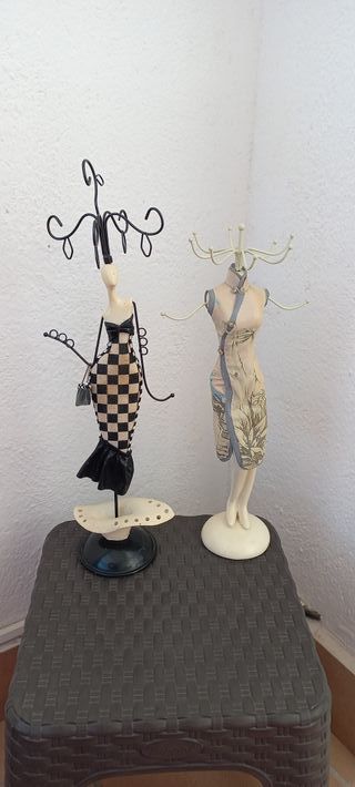 Soporte Joyas/Llaves Figura Mujer