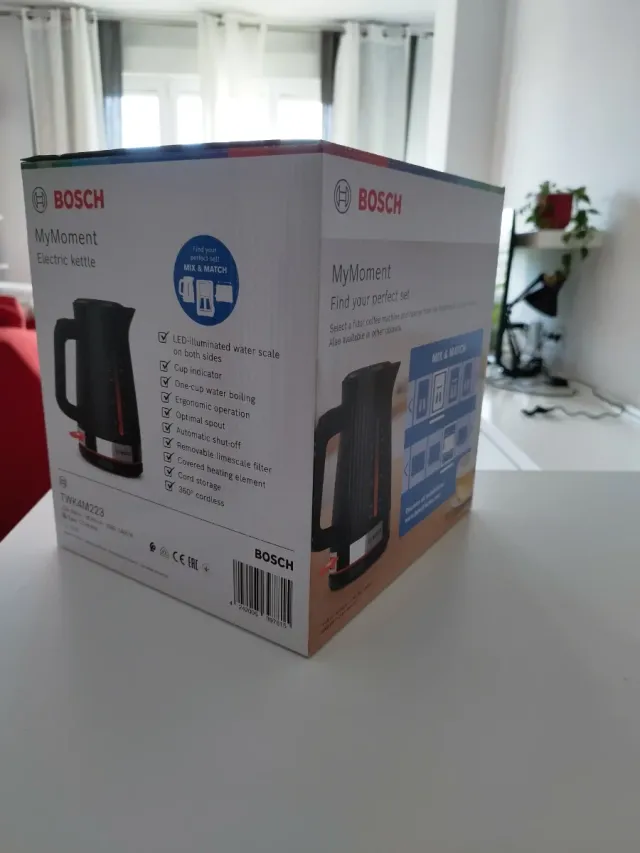 Fervedor de água Bosch preto