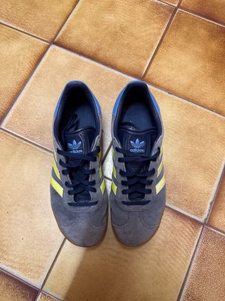 Adidas Gazelle blu e gialle unisex