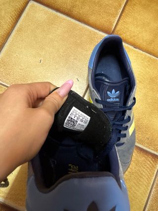 Adidas Gazelle blu e gialle unisex