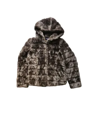 Giacca Zuiki Pelliccia Sintetica con Cappuccio Tg