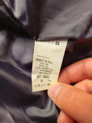 Giacca Zuiki Pelliccia Sintetica con Cappuccio Tg