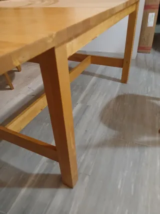 Mesa de comedor extensible de 150 a 200cm