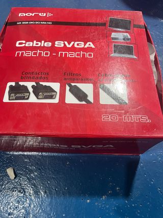 Cable SVGA Noru Macho-Macho 20 MTS