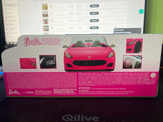 Coche Descapotable Barbie