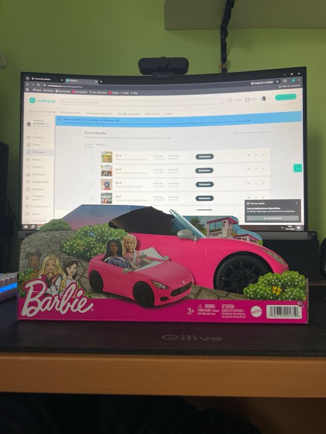 Coche Descapotable Barbie