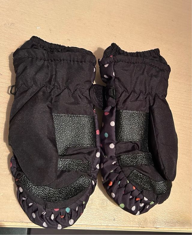 Manoplas Nieve Niña Lunares Thinsulate *solo envío